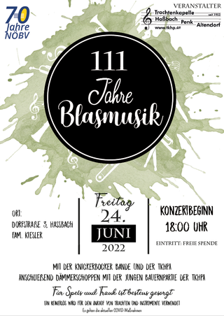 111 Jahre Blasmusik