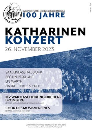 Katharinenkonzert MV Warth-Scheiblingkirchen-Bromberg