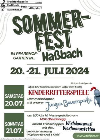Sommerfest mit Kinderritterspielen