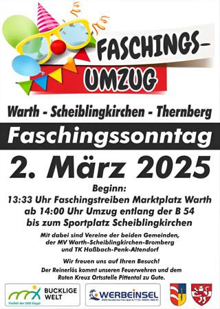 Faschingsumzug Warth – Scheiblingkirchen