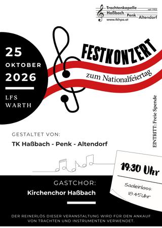 Festkonzert zum Nationalfeiertag 2026